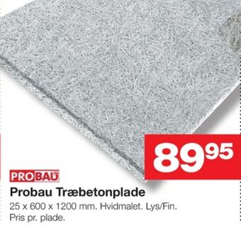 Bauhaus Probau træbeton plader tilbud