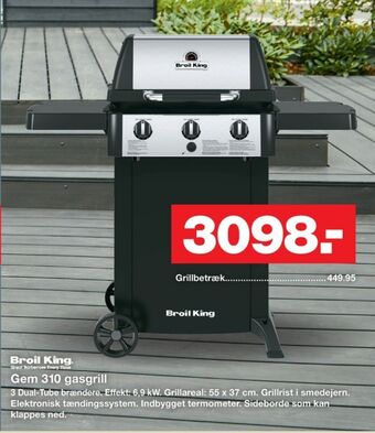 Bauhaus Broil king gasgrill tilbud
