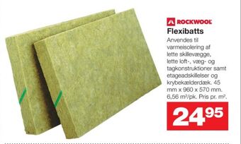 Bauhaus Rockwool isolering tilbud