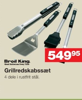 Bauhaus Broil king grillredskaber tilbud