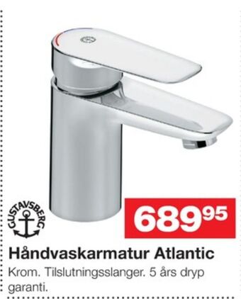 Bauhaus Gustavsberg håndvaskarmatur tilbud