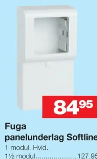 Fuga soft panelunderlag