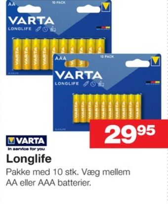 Varta batterier