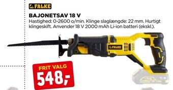 jem & fix Bajonetsav 18 v tilbud