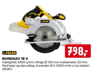 jem & fix Rundsav 18 v tilbud