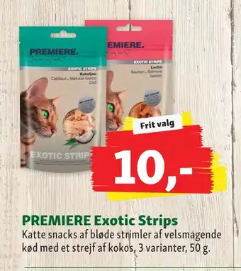 Maxi Zoo Premiere exotic strips tilbud