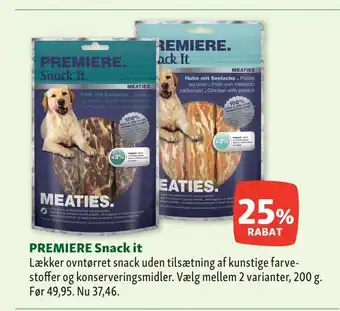 Maxi Zoo Premiere snack it tilbud
