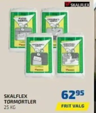 Davidsen Skalflex Tørmortler tilbud