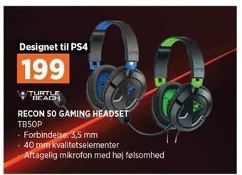 Power Recon 50 gaming headset tilbud