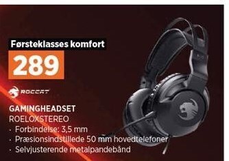 Power Gamingheadset tilbud