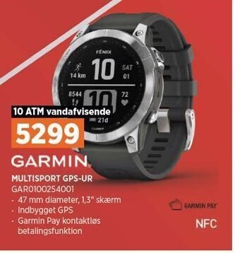Power Garmin multisport gps-ur tilbud