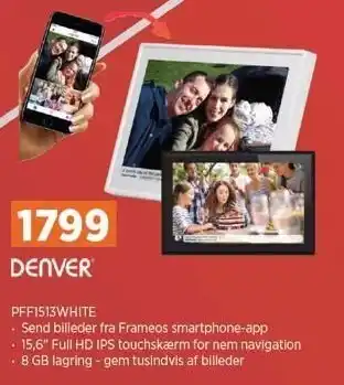 Power Frameo 15,6" fotoramme tilbud