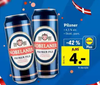 Lidl Nobelaner øl tilbud