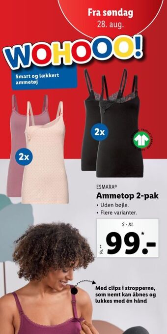 Lidl Esmara top tilbud