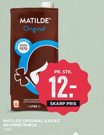 MENY Matilde chokolademælk tilbud