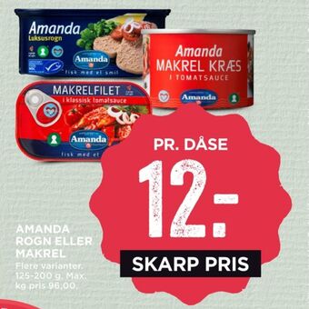 MENY Amanda torskerogn tilbud