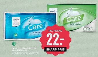 MENY Care toiletpapir tilbud
