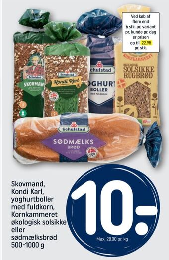 REMA 1000 Skovmand rugbrød-skiver tilbud