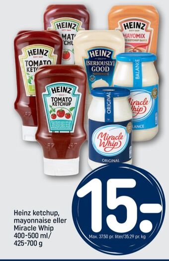 REMA 1000 Heinz ketchup tilbud
