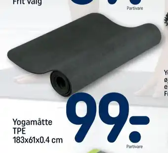 REMA 1000 Ukendt yogamåtte tilbud