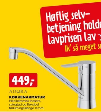 jem & fix Adora køkkenarmatur tilbud