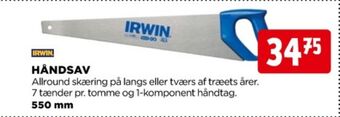 jem & fix Irwin håndsav tilbud