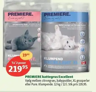 Maxi Zoo Premiere kattegrus excllenet tilbud