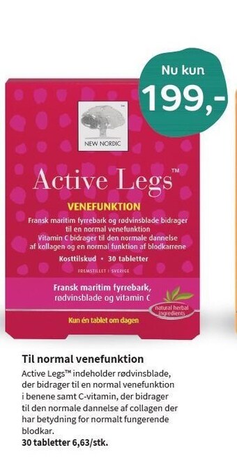 Helsam Active legs tilbud