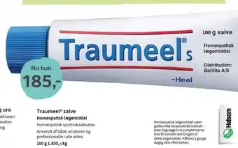Traumeel salve humøpatisk lægemidel