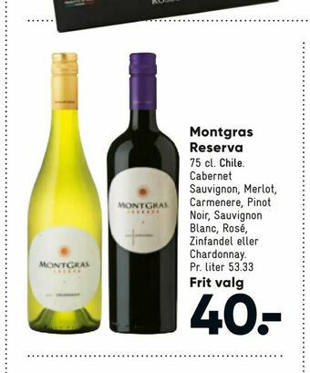 Bilka Montgras Reserva tilbud