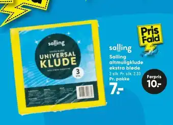 Bilka Salling altmuligklude ekstra bløde tilbud