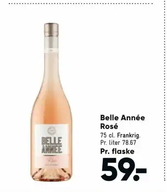 Bilka Belle Année Rosé tilbud