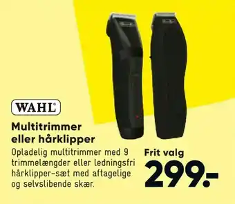 Bilka Multitrimmer eller hårklipper tilbud