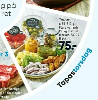 Bilka Tapas tilbud