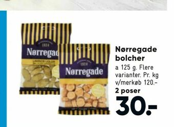 Bilka Nørregade bolcher tilbud