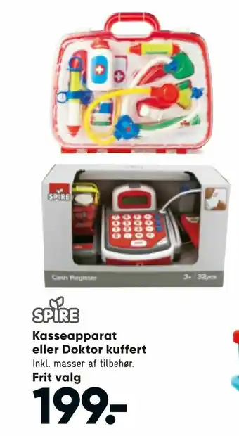 Bilka Kasseapparat eller Doktor kuffert tilbud