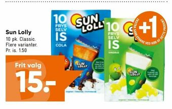 Bilka Sun Lolly tilbud