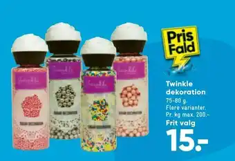 Bilka Twinkle dekoration tilbud