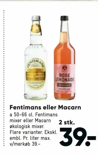 Fentimans eller Macarn