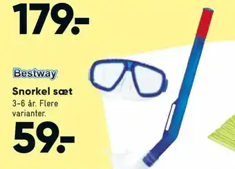 Bilka Snorkel sæt tilbud