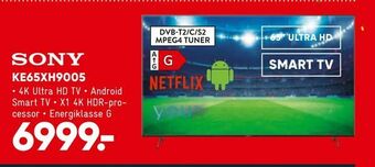 Bilka Sony Ke65xh9005 tilbud