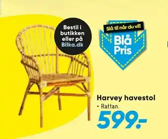 Bilka Harvey havestol tilbud