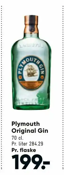 Bilka Plymouth Original Gin tilbud