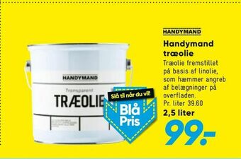 Bilka Handymand træolie tilbud