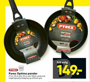 Bilka Pyrex Optima pander tilbud