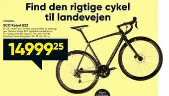 Bilka SCO Rebel U22 tilbud