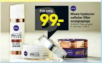 Nivea hyaluron cellular filler ansigtspleje