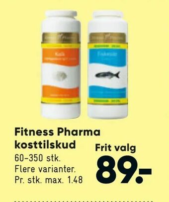Bilka Fitness Pharma kosttilskud tilbud