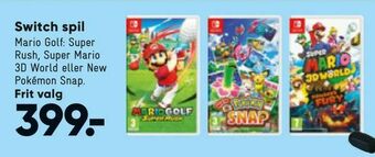 Bilka Switch spil tilbud