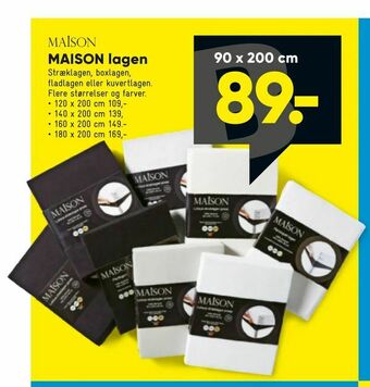Bilka MAISON lagen tilbud